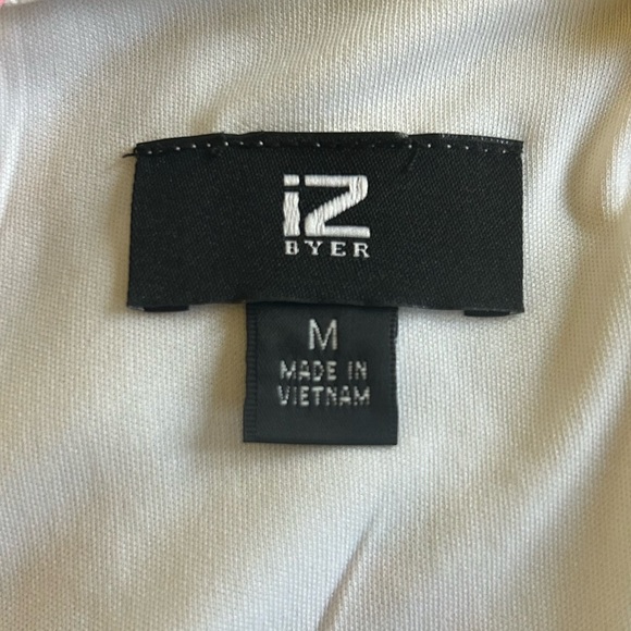 Iz Byer Floral Cutaway Halter Double Ruffle Dress Women’s Medium Girlhoodcore - Picture 6 of 7